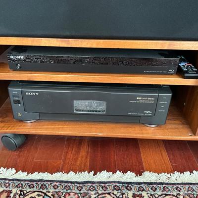 MR-1007 Sony VHS SLR1000 and Sony Blueray DVD Player BDPS7200