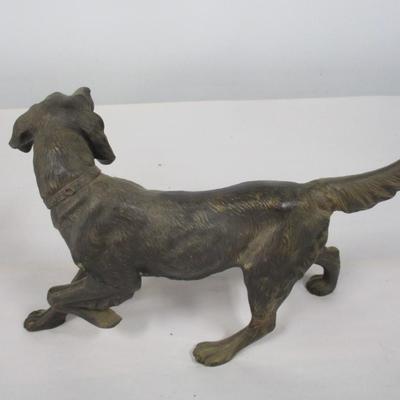 Bronze Dog Figure