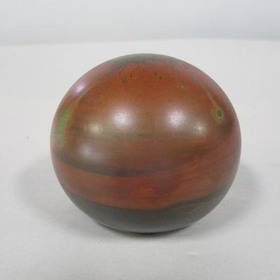 Polychrome Glass Paperweight
