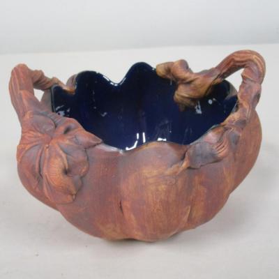 Handmade Ceramic Bowl Dish Signed By Artist