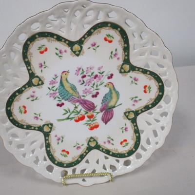 American Atelier Paradise Porcelain Plate