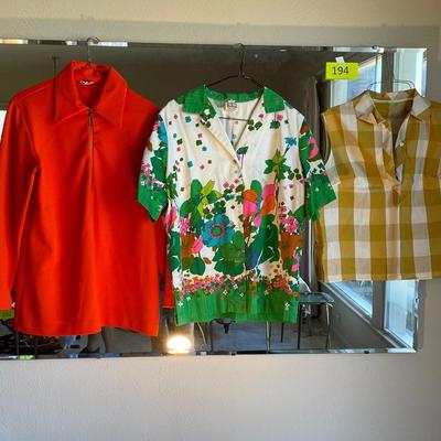 3 1960s Tops