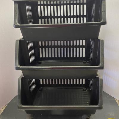 Storage Baskets on Wheels