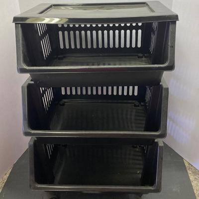 Storage Baskets on Wheels