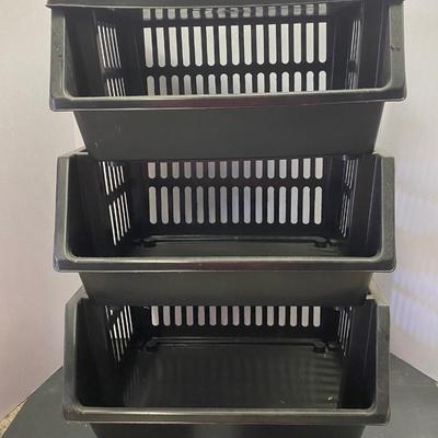 Storage Baskets on Wheels