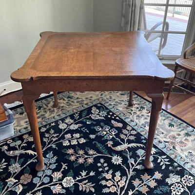 MB-1040 Antique Barnard Simonds Wooden Game Table