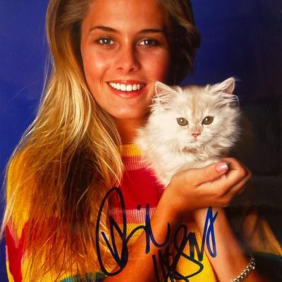 Nicole Eggert signed photo | EstateSales.org