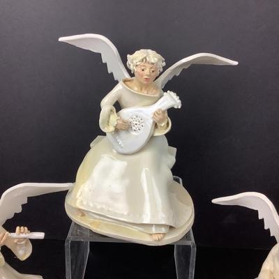 377 Handcrafted Clay Angels Figures by Virginia Perram