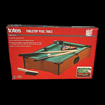 Totes Tabletop Pool Game