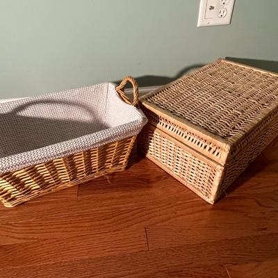 Edward Donovan Butterfly Print, Baskets & Pillow (PS-RG)