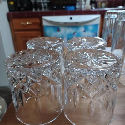 4 Royal Crystal Rock Italy OPERA 10oz Double Old Fashioned Glasses