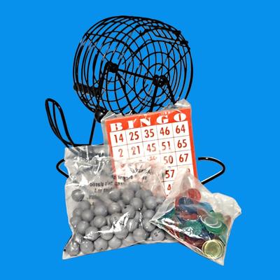 Cardinal Deluxe Metal Bingo Cage Set