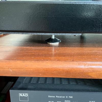 MB-1045 Vintage SOTA Satin Black "Comet" Turntable and Blue Point Cartridge Head