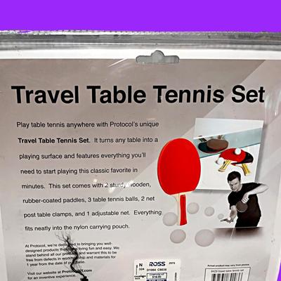 Ptotocol Travel Table Tennis Set