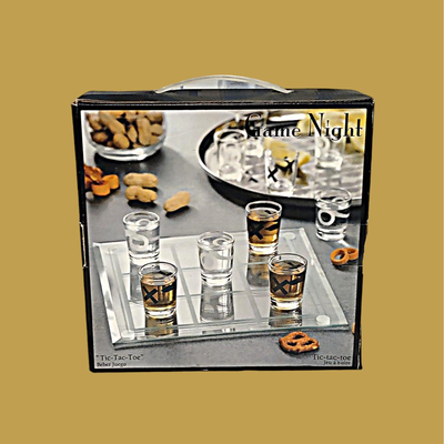 Game Night Tic Tac Toe Drinking Game