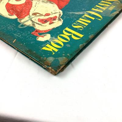 402 Vintage "The Santa Claus Book" 1952 Golden Book RARE