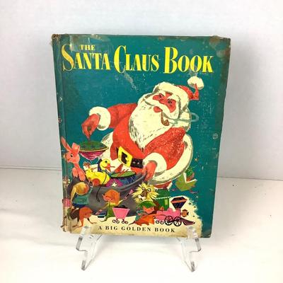 402 Vintage "The Santa Claus Book" 1952 Golden Book RARE