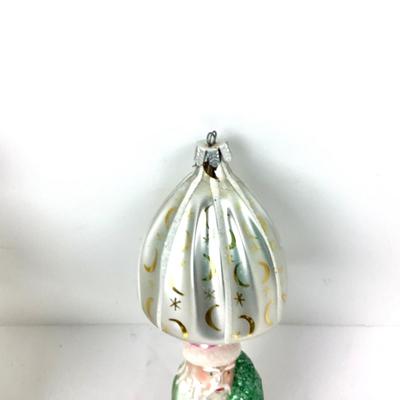 Lot 390. Pair of Christopher Radko Blown Glass Ornaments ( AS IS )
