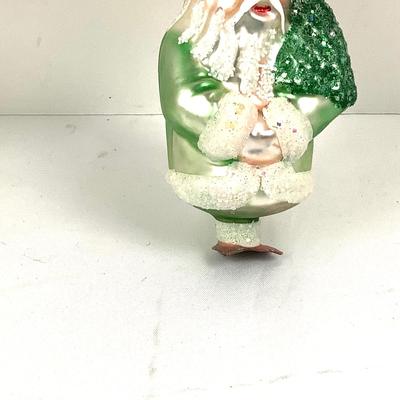 Lot 390. Pair of Christopher Radko Blown Glass Ornaments ( AS IS )