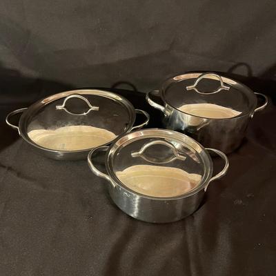 Revere Pro Line Pots, All Clad & More (K-MG)