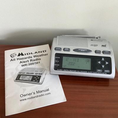 MB-1054 MIDLAND All Hazards Weather Alert Radio