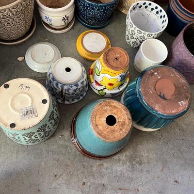 Mexican Pottery & More - Large Assortment of Plant Pots (G-RG)