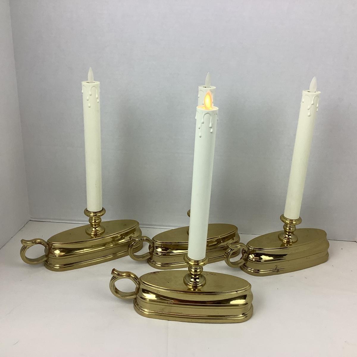 405 Luminara Colonial Flameless Window Candles x 4