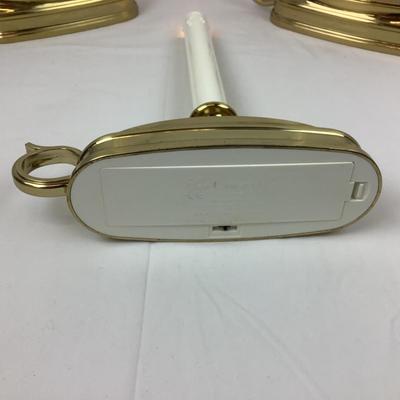 406 Luminara Colonial Flameless Window Candles x 3