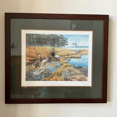 LR- 1058 Signed / Numbered  Dorchester Black Ducks Artist's Proof