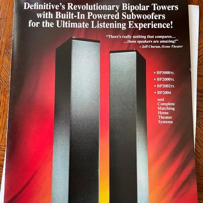LR1059 DEFINITIVE Bipolar Freestanding Speakers BP20