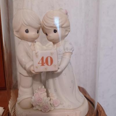 1995 Precious Moments 40th Anniversary Figurine AA20-2175 Vintage Collectible