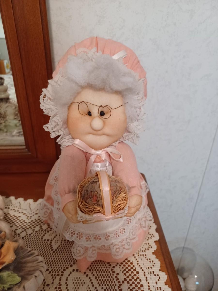 Granny Handmade Nylon Stocking Doll EstateSales