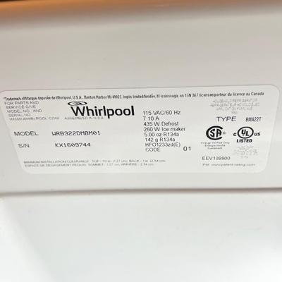 WHIRLPOOL ~ 2020 Stainless Steel Bottom-Freezer Refrigerator