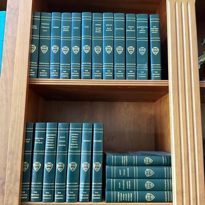 LR-1068 Set of Leather Bound Harvard Classics 23 vols