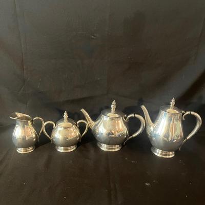 Royal Danish Sterling Four Piece Tea & Coffee Set (DR-MG)
