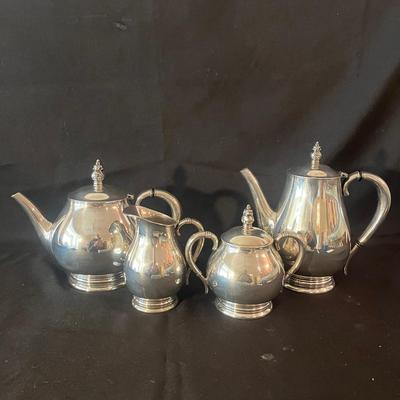 Royal Danish Sterling Four Piece Tea & Coffee Set (DR-MG)