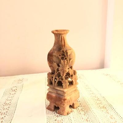 Soapstone Oriental Vase