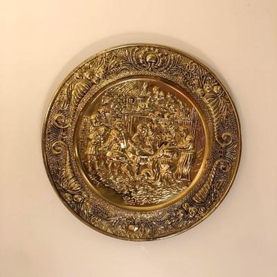 Brass colonial wall plates