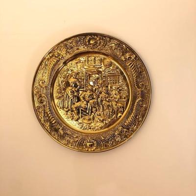 Brass colonial wall plates