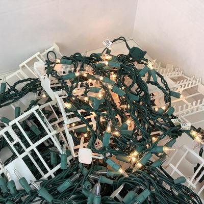 409 White Christmas Light Lot