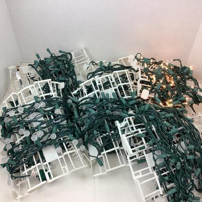 410 Christmas Lights Lot of Clear/White Lights