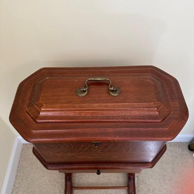Wooden Sewing Box with Drawer (UB-KL)