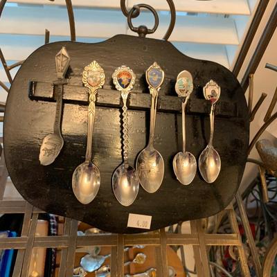 Souvenir spoons & holders