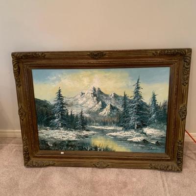 Winter scenery