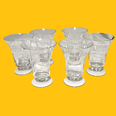 Orlean by Arcadia 6 Juice Glasses