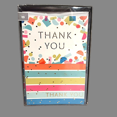50 Blank Hallmark Thank You Cards & Envelopes