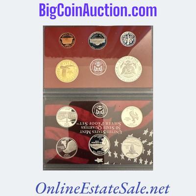 2007 UNITED STATES MINT SILVER PROOF SET