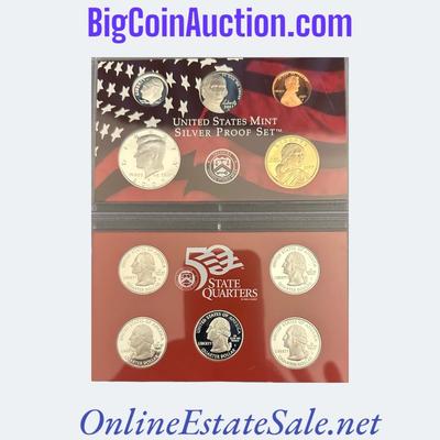 2007 UNITED STATES MINT SILVER PROOF SET