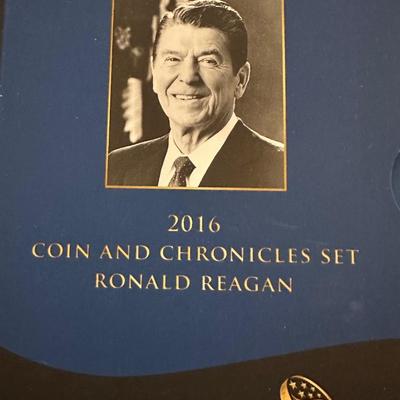 U.S. MINT 2016 COIN & CHRONICLES RONALD REAGAN