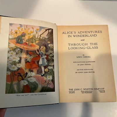 LR-1079 1925 Alice's Adventures in Wonderland by Lewis Carroll